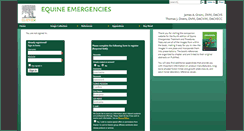 Desktop Screenshot of equine-emergencies.com
